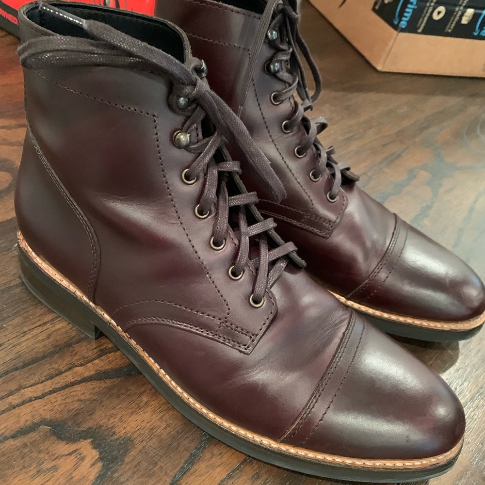 Thursday Boot Co Mens Captain Boot Brown Handcrafted Leather